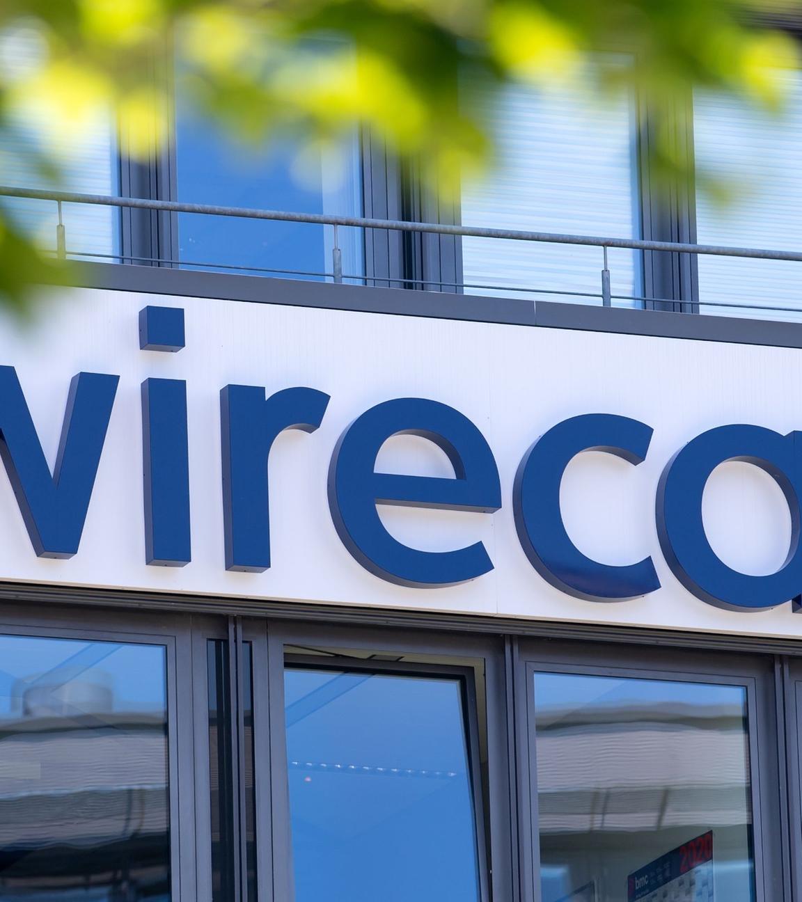 Der Schriftzug von Wirecard. Archivbild