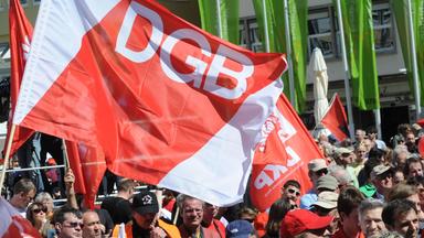 DGB-Demonstration in Stuttgart. Archivbild