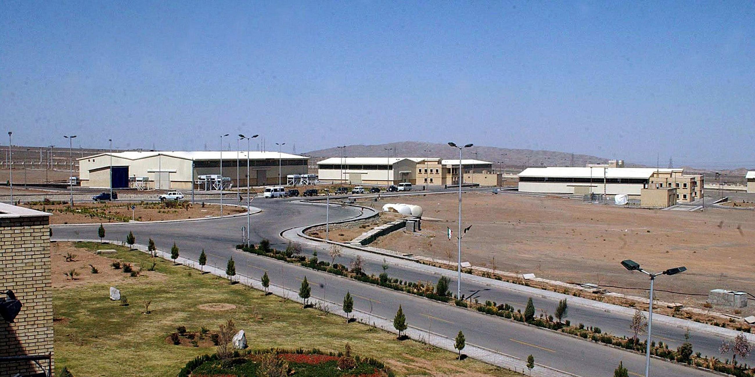 Die Atomanlage Natans im Iran. Archivbild