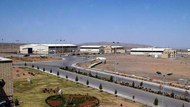 Die Atomanlage Natans im Iran. Archivbild