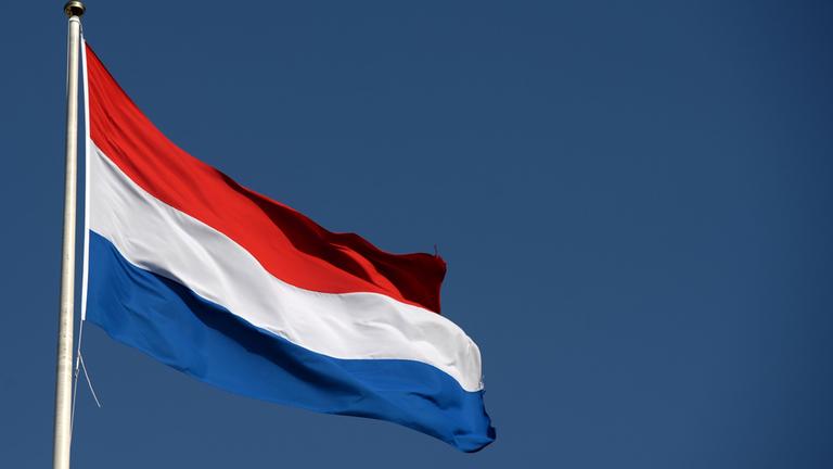Die Flagge der Niederlanden. Symbolbild.