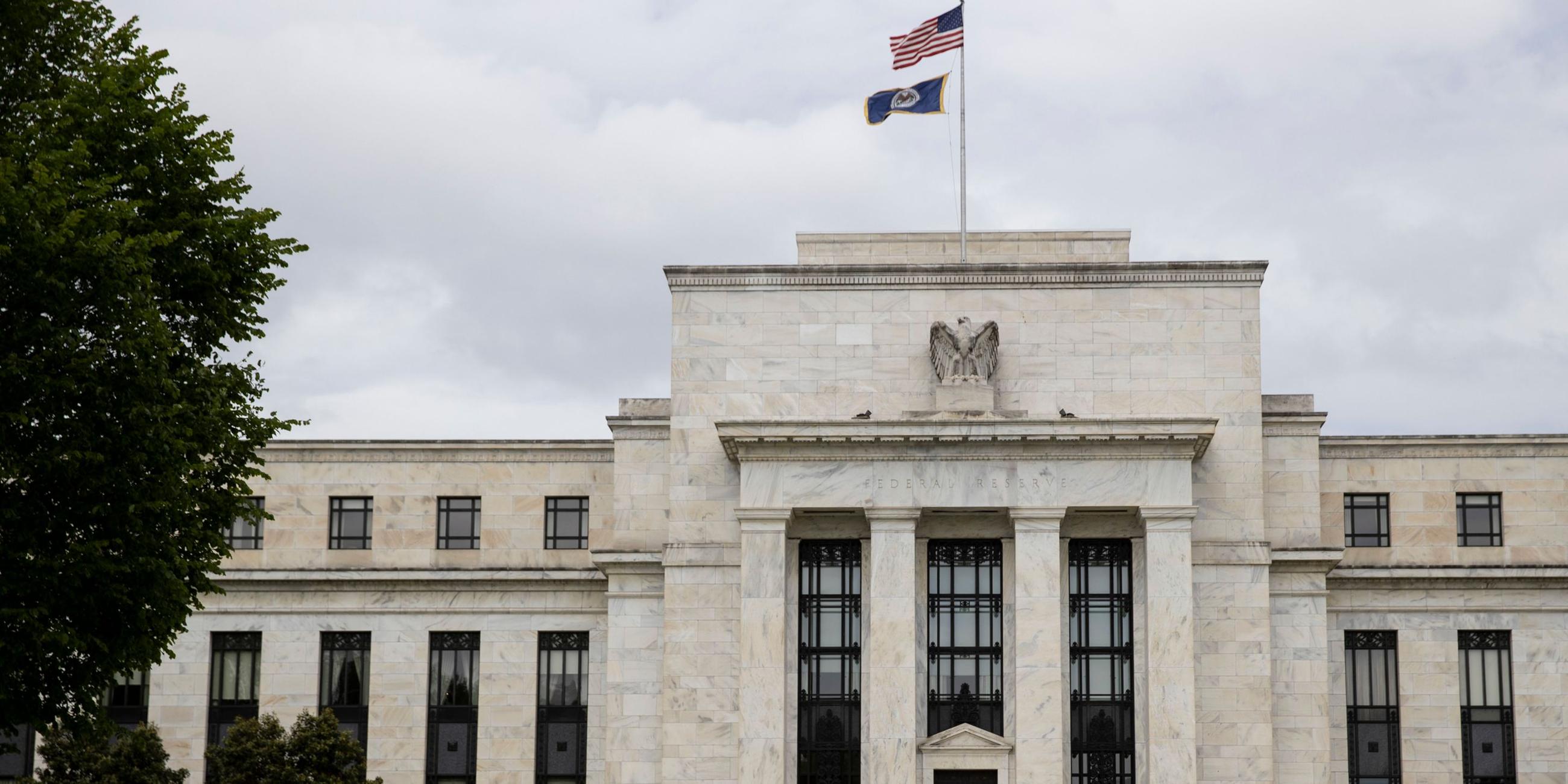 Die US-Notenbank. Archivbild.