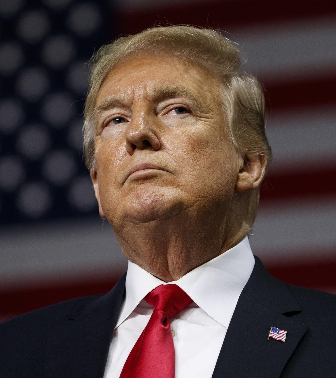 Donald Trump wird in Muellers Bericht entlastet. Archivbild