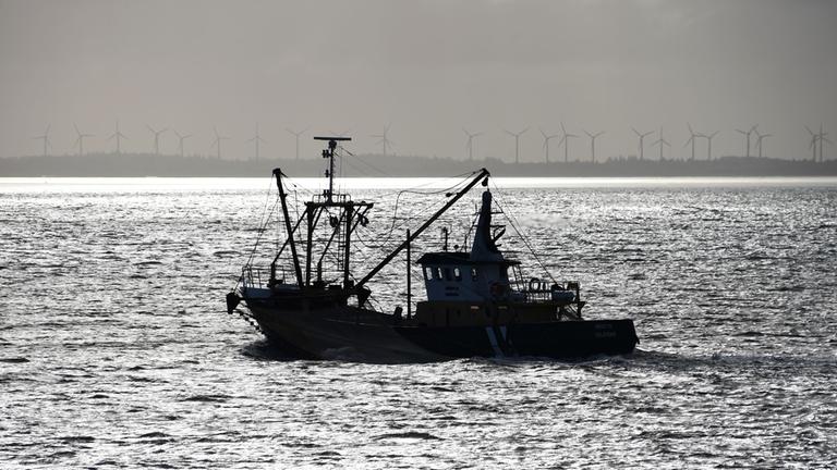Ein Fischkutter auf der Nordsee. Archivbild