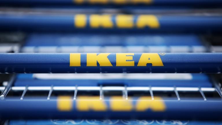 Einkaufswagen von Ikea. Symbolbild