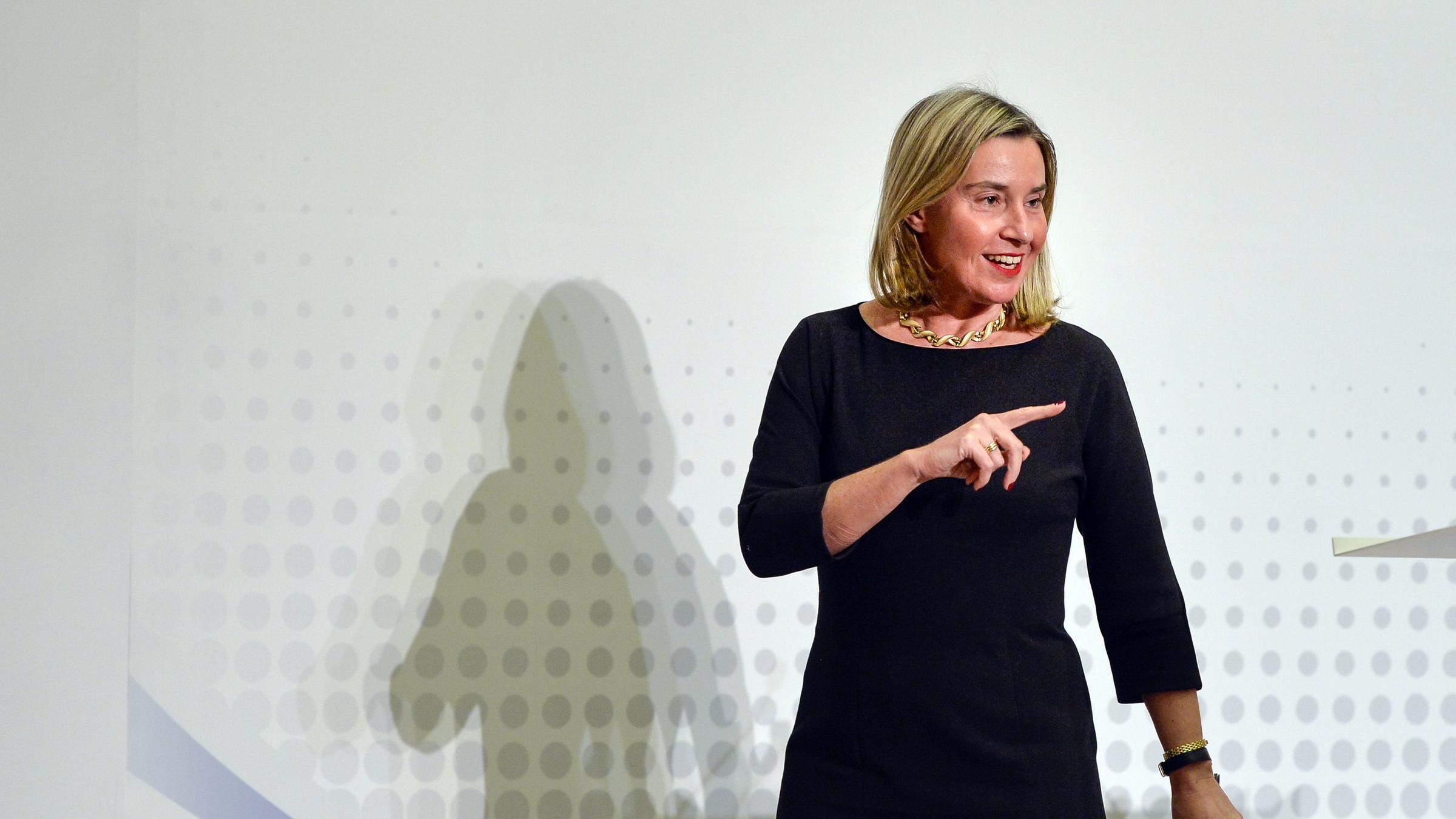 EU-Außenbeauftragte Federica Mogherini.