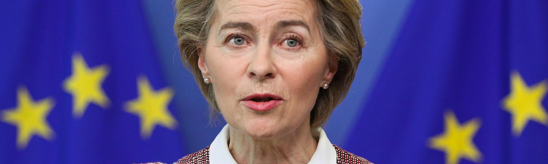EU-Kommissionspräsidentin Ursula von der Leyen.
