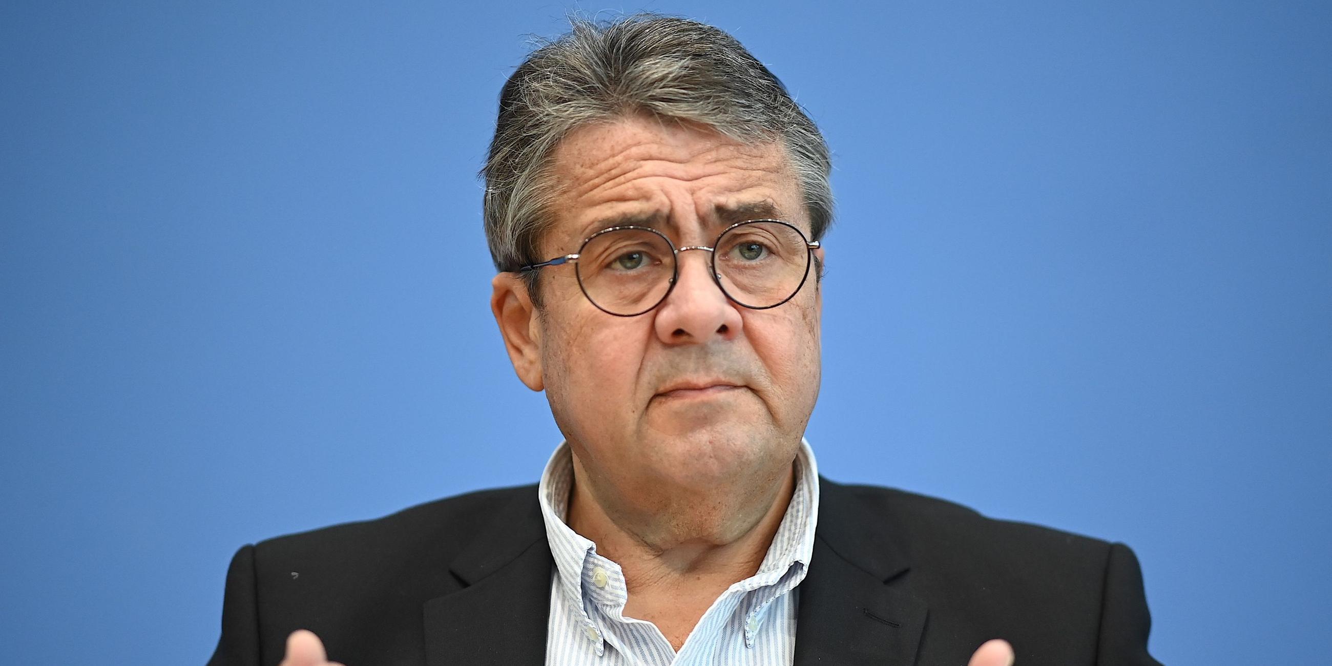 Ex-Außenminister Sigmar Gabriel. Archivbild