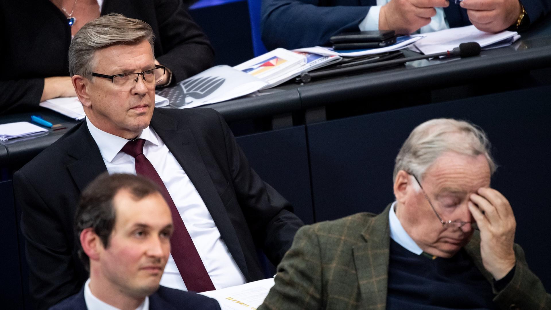 Gerold Otten im Bundestag.