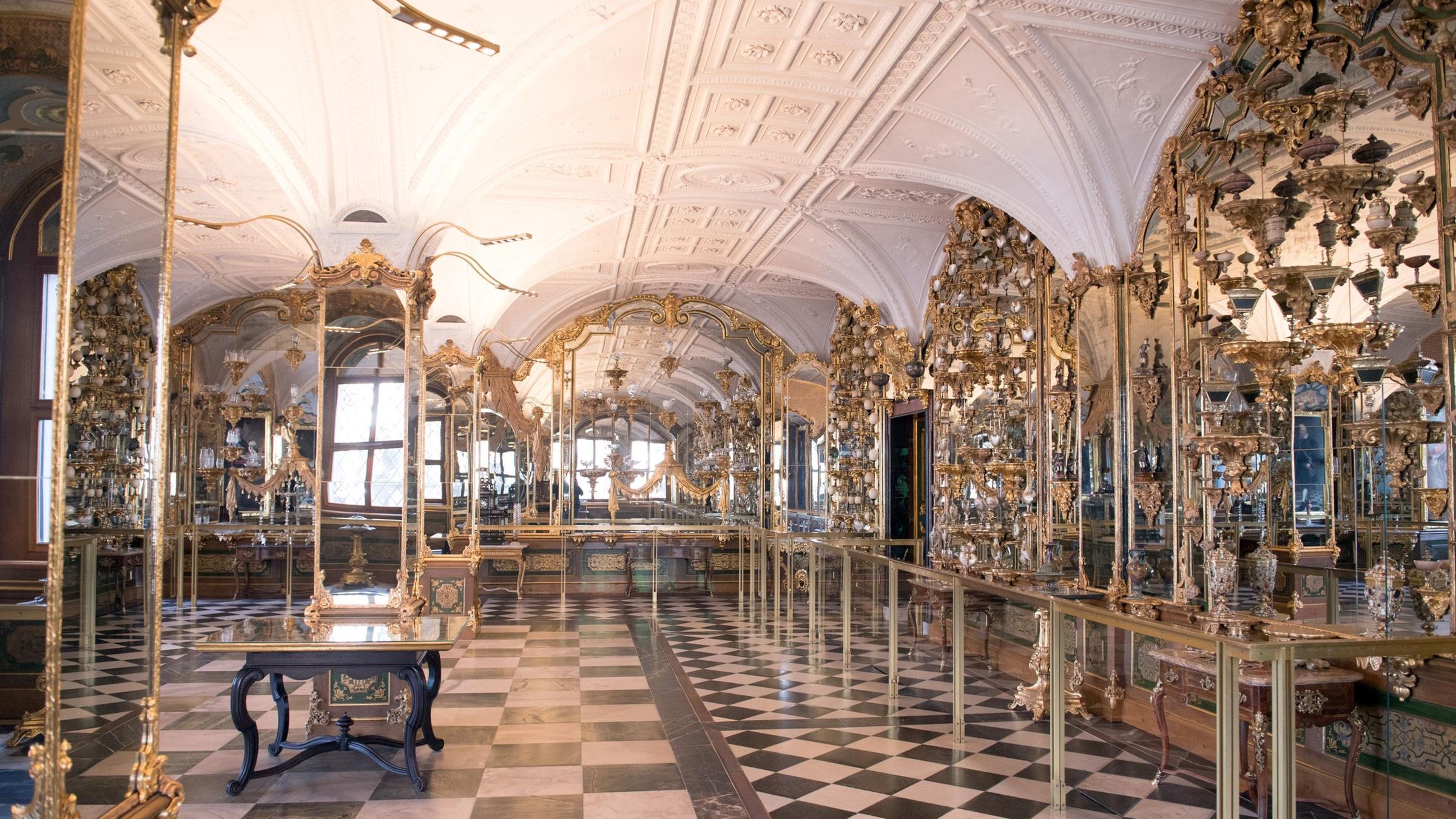 Ins Grüne Gewölbe in Dresden ist eingebrochen worden. Archivbild.