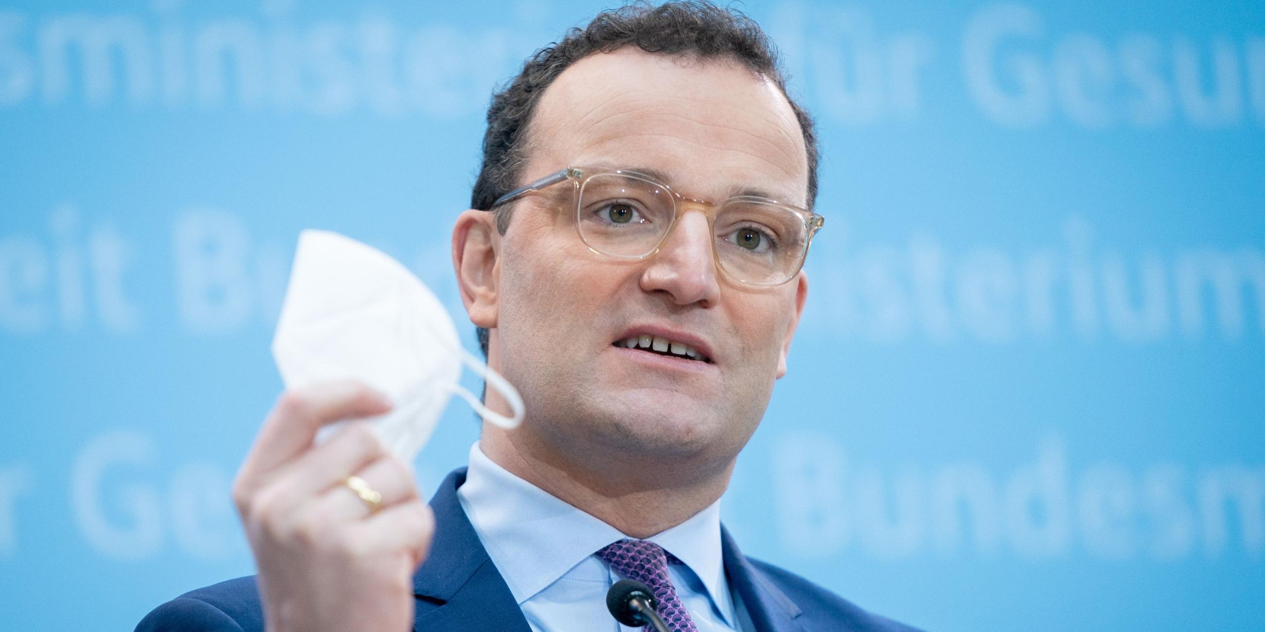 Jens Spahn (CDU), Bundesminister für Gesundheit.