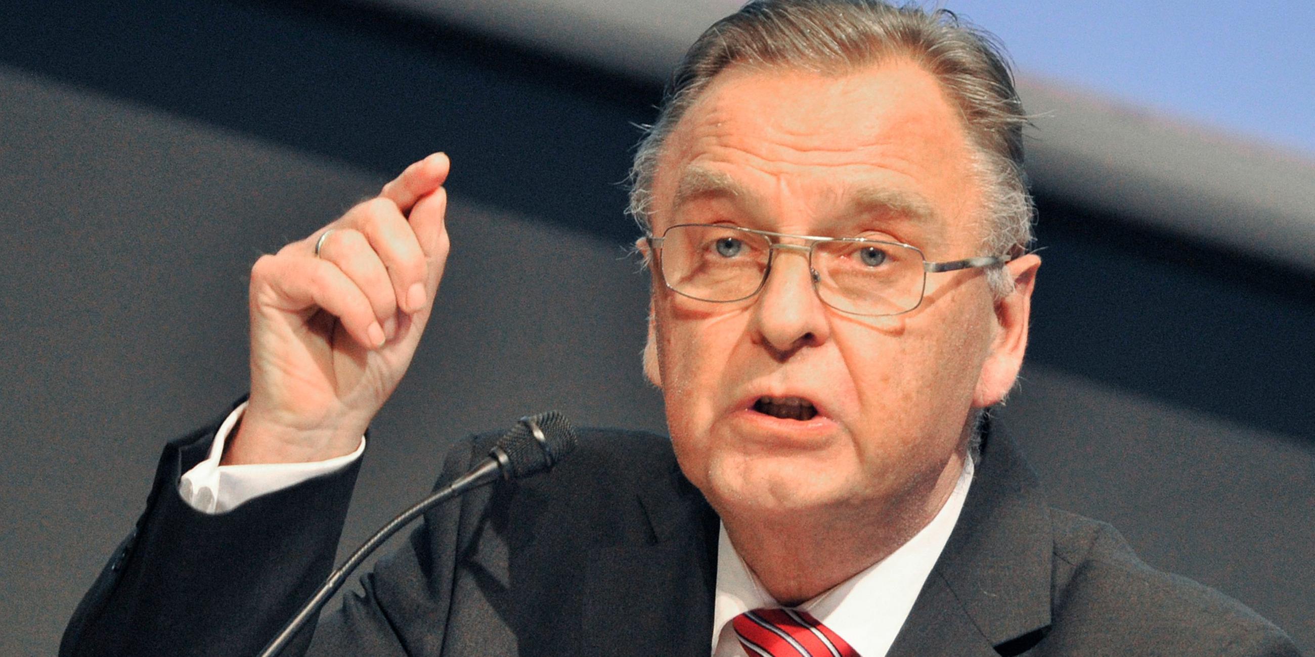 Jurist Papier spricht bei einer Herbsttagung des BKA. Archiv