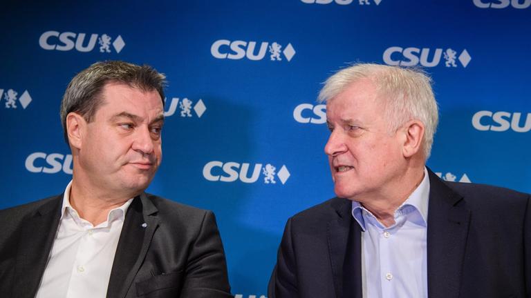 Markus Söder soll heute Nachfolger von Horst Seehofer als CSU-Chef werden. 