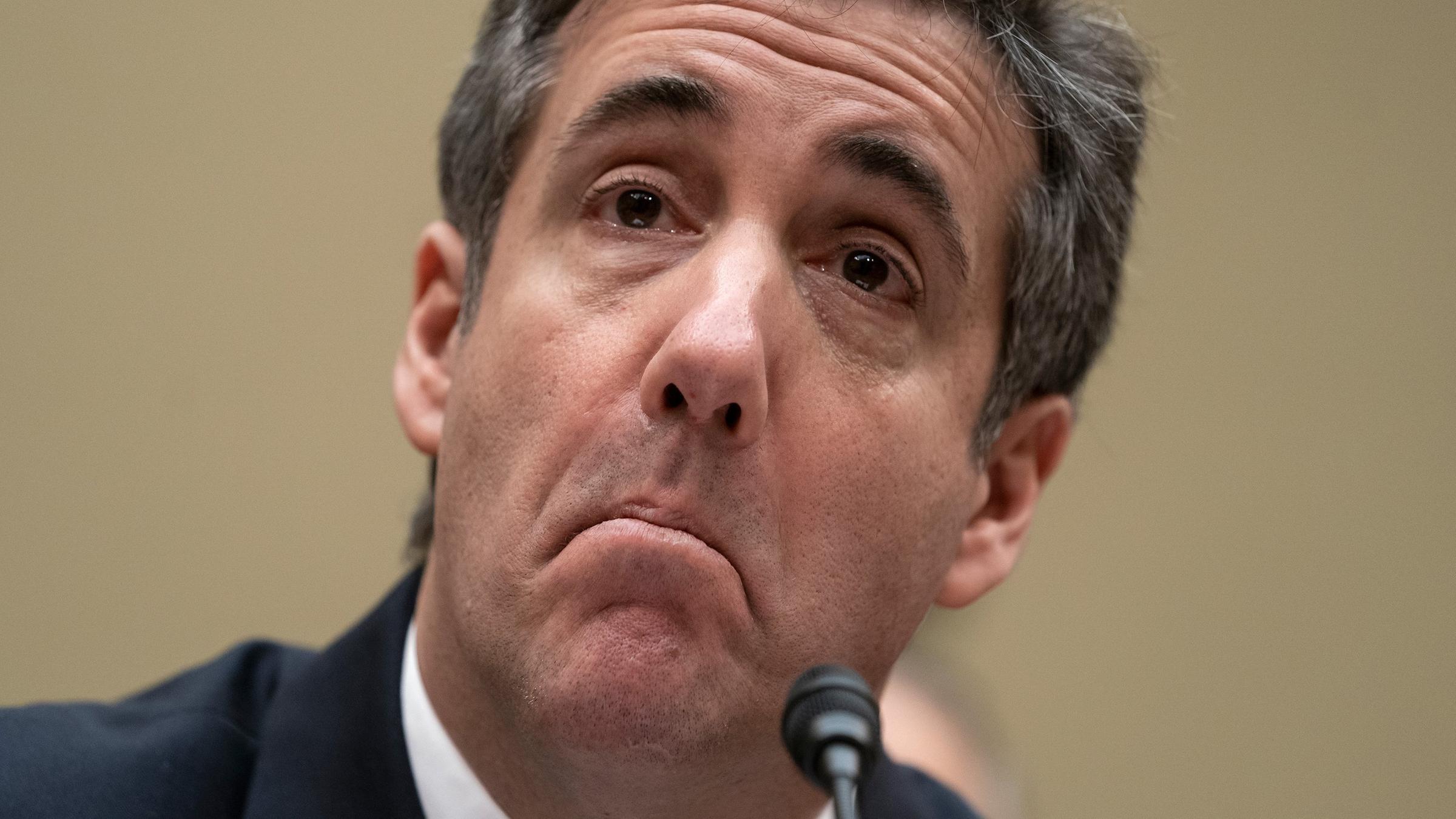 Michael Cohen, Ex-Anwalt von Trump, sagt erneut aus. Archivbild