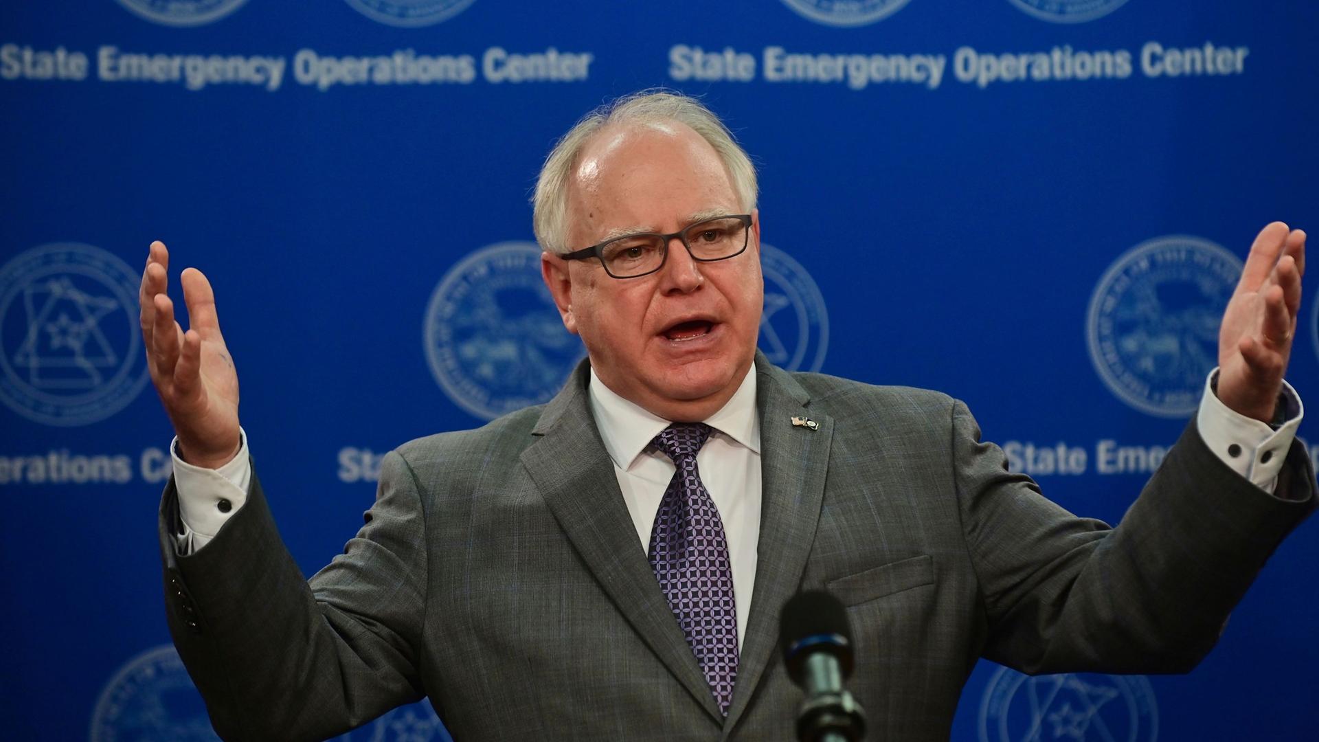 Minnesotas Gouverneur Tim Walz.
