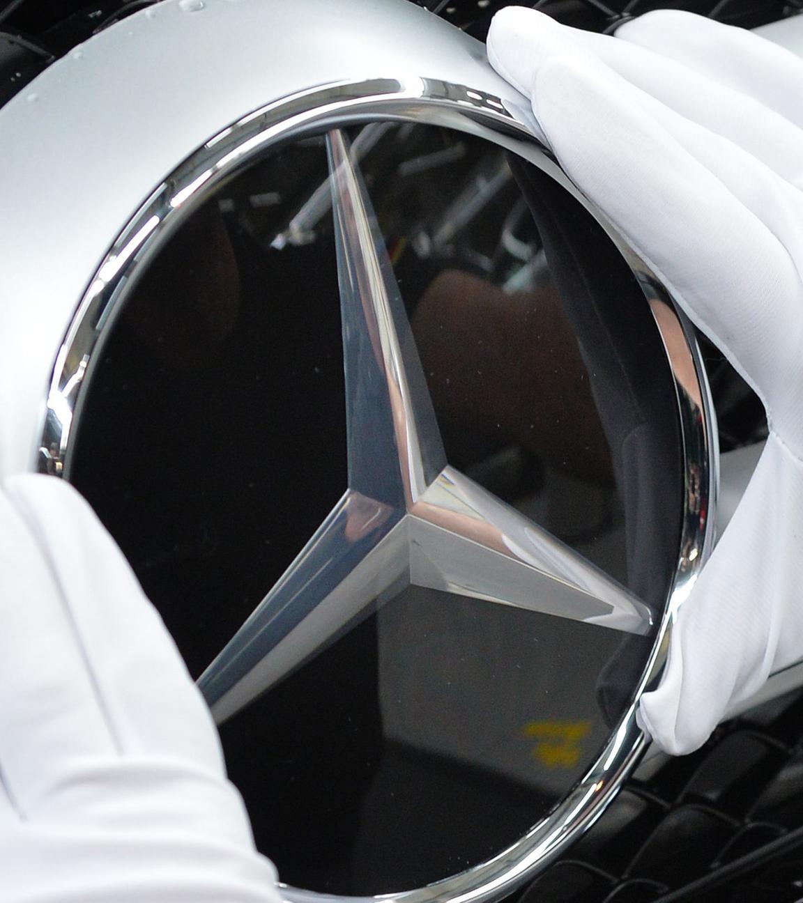 Produktion bei Mercedes-Benz. Archivbild