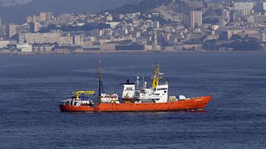 Rettungsschiff Aquarius mussts fünf Tage auf dem Meer ausharren.