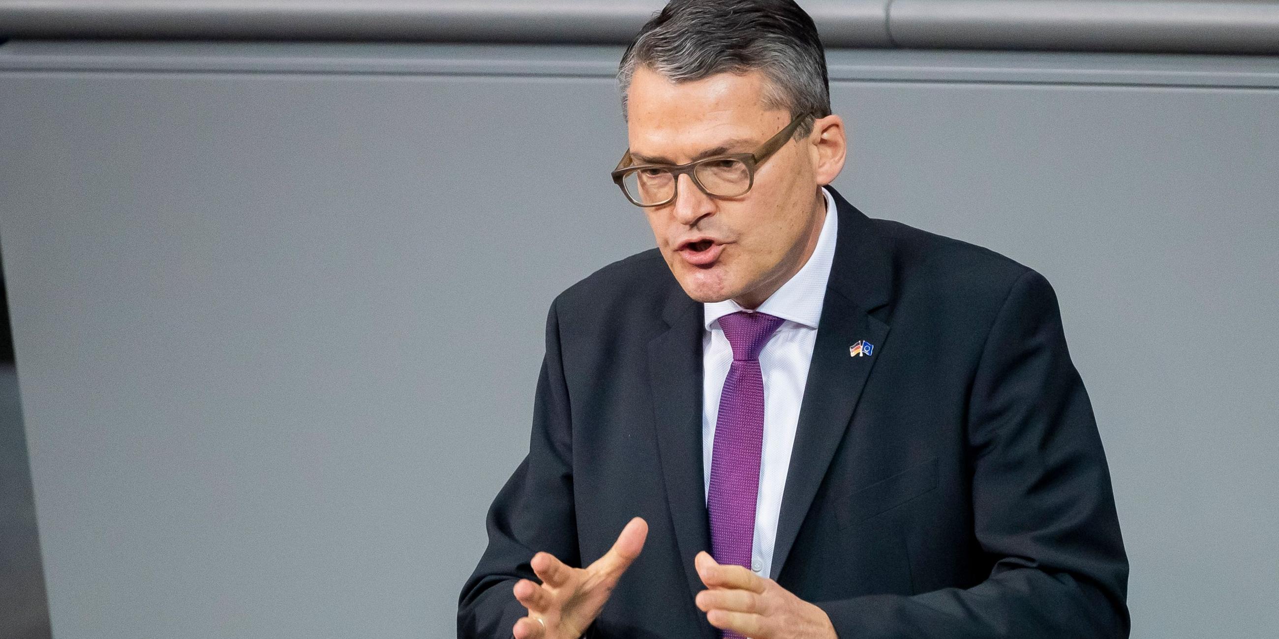 Roderich Kiesewetter (CDU) im Bundestag. Archivbild