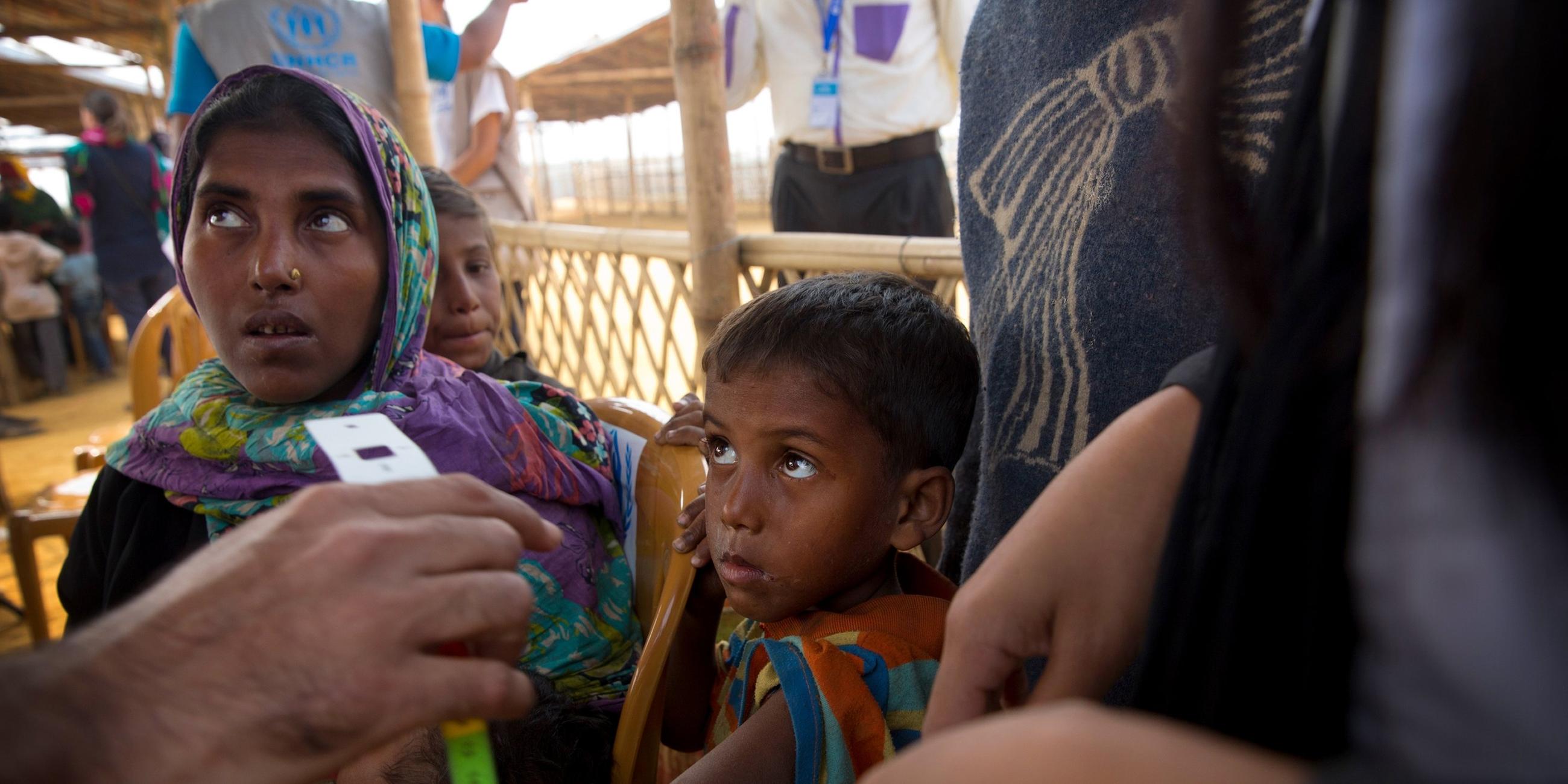 Rohingya-Flüchtlinge in Bangladesch. Archivbild