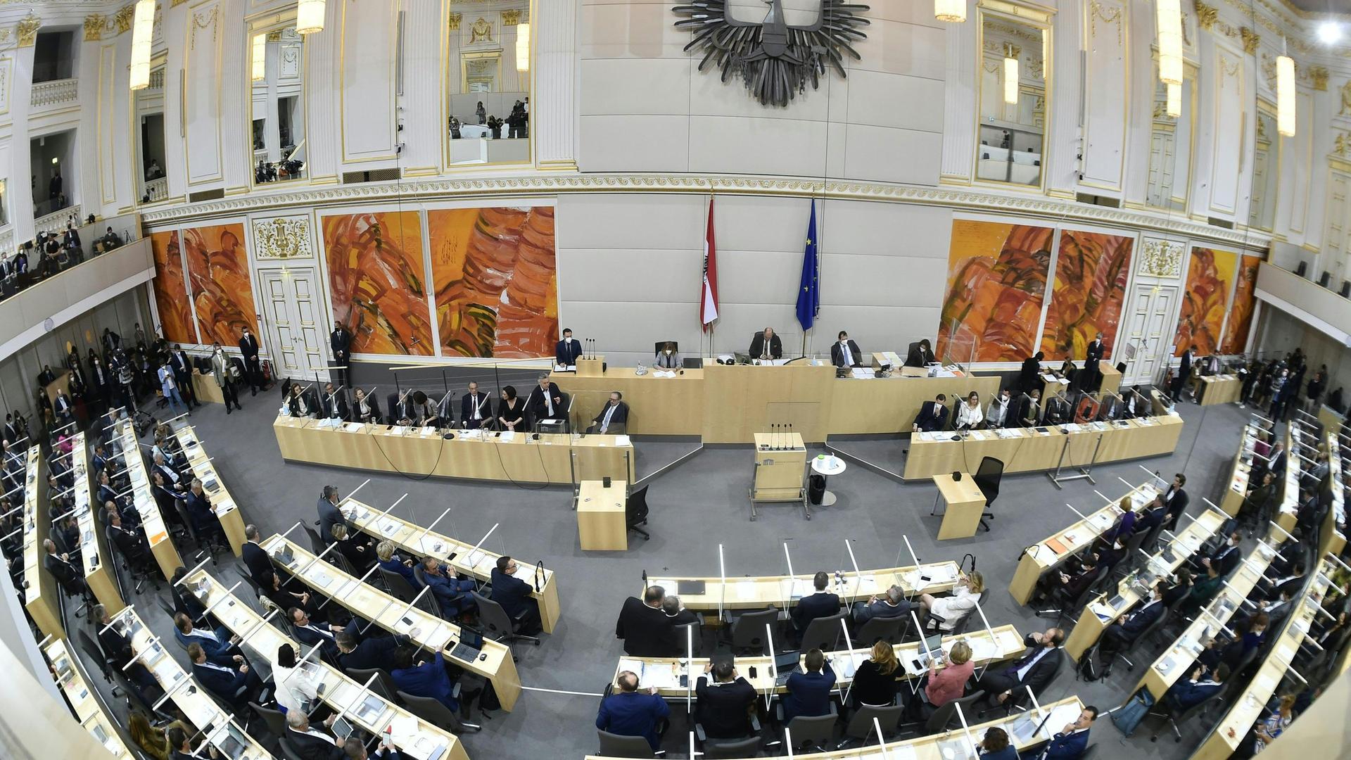 Sitzung des Nationalrats in Wien (Archiv).