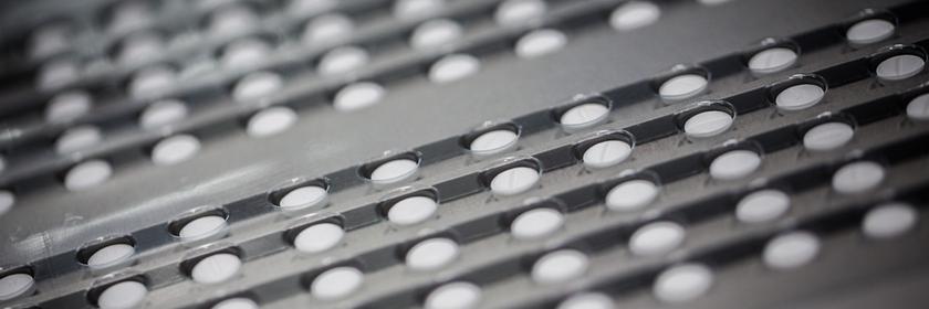 Tabletten werden in Blister verpackt. Archivbild