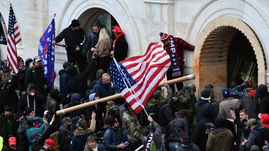 Trump-Anhänger drangen ins US-Kapitol ein. Archivbild