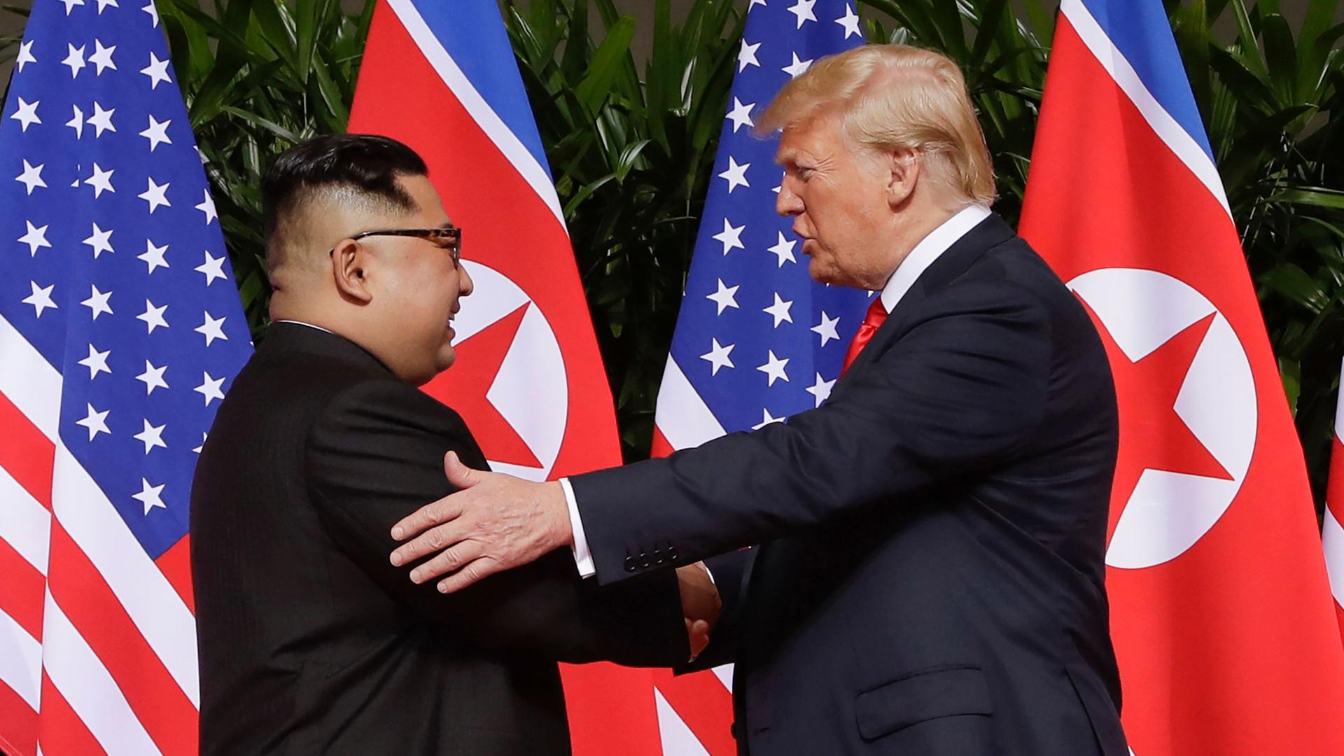 Trump übermittelt Geburtstagsgrüße an Kim Jong Un. Archivbild