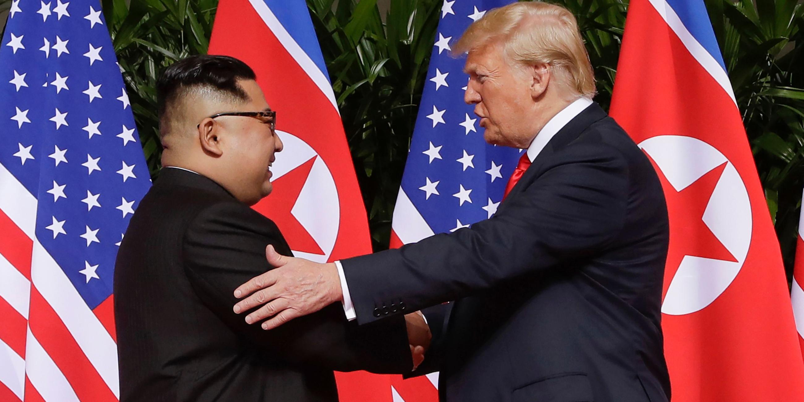 Trump übermittelt Geburtstagsgrüße an Kim Jong Un. Archivbild