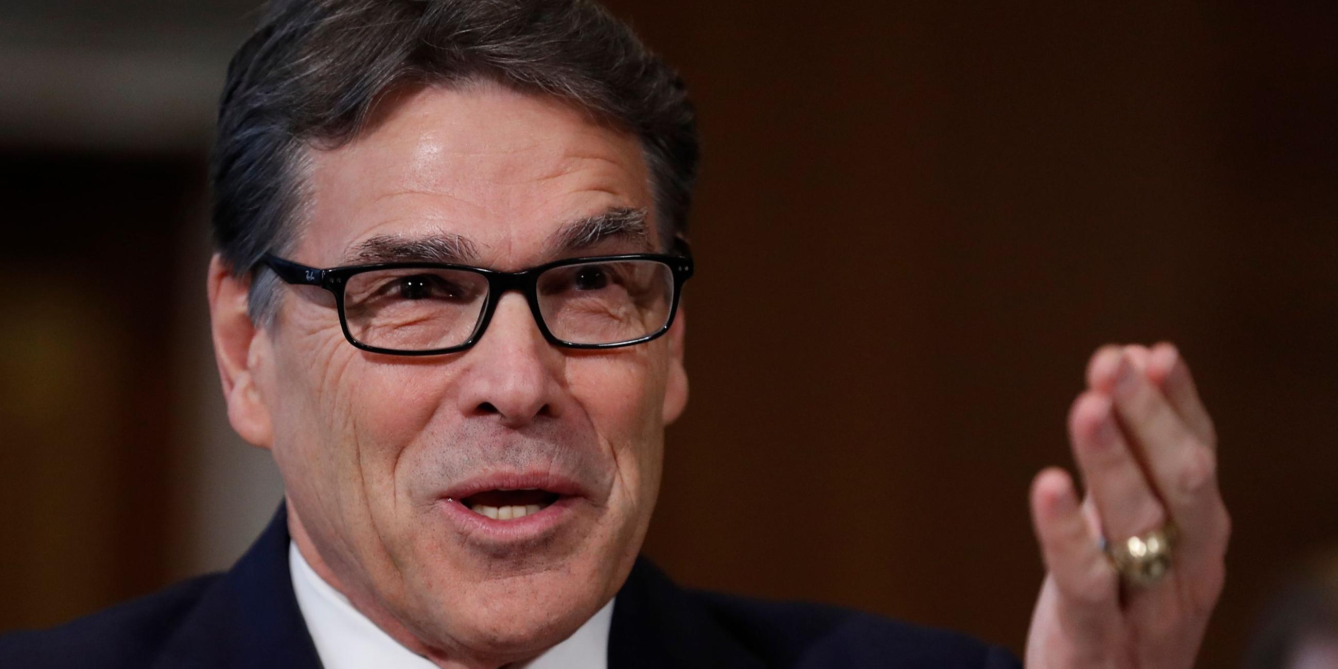US-Energieminister Rick Perry tritt ab. Archivbild