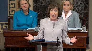 US-Senatorin Susan Collins hat sich hinter Kavanaugh gestellt.