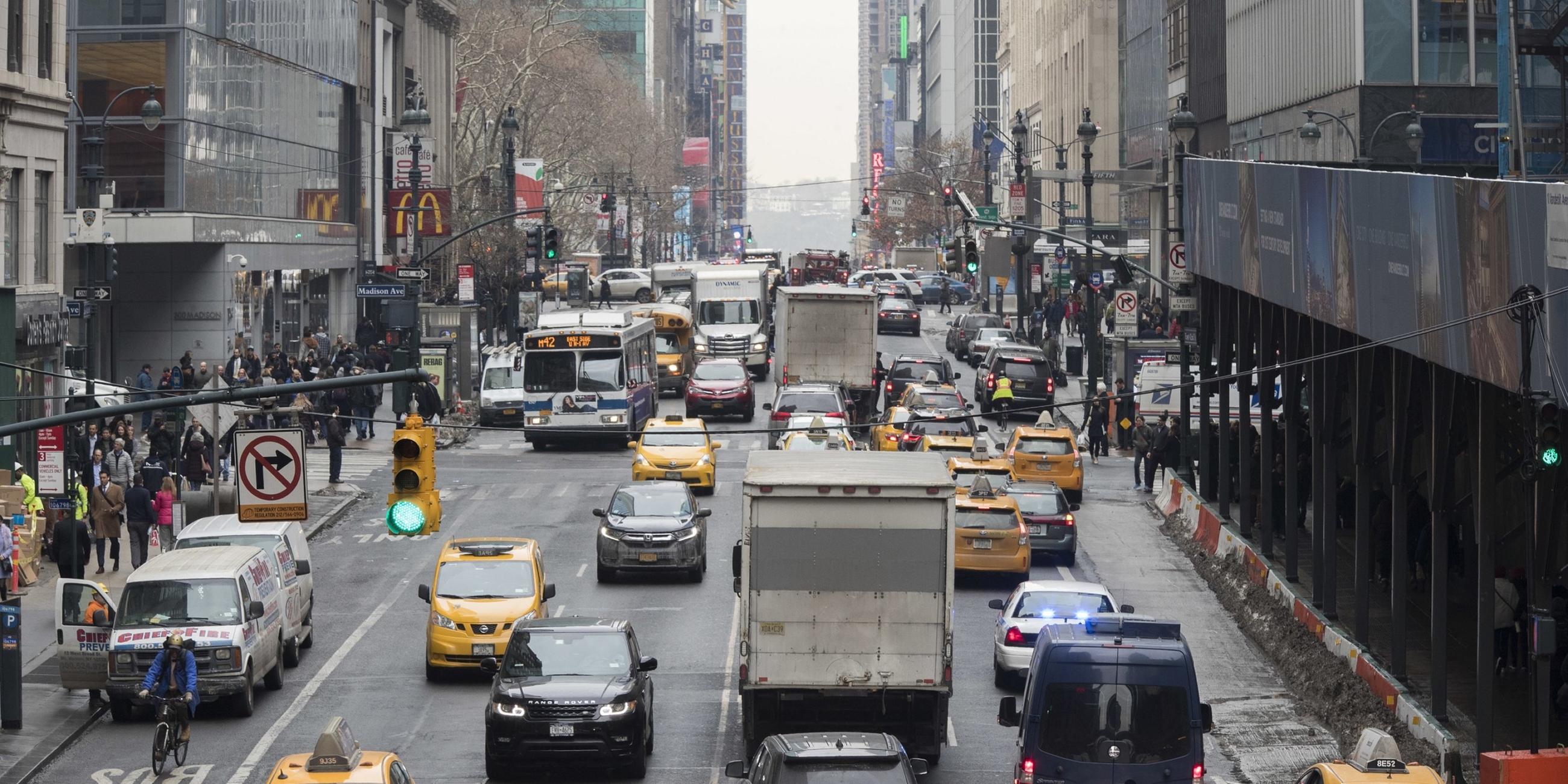 Verkehr in New York (Archiv).