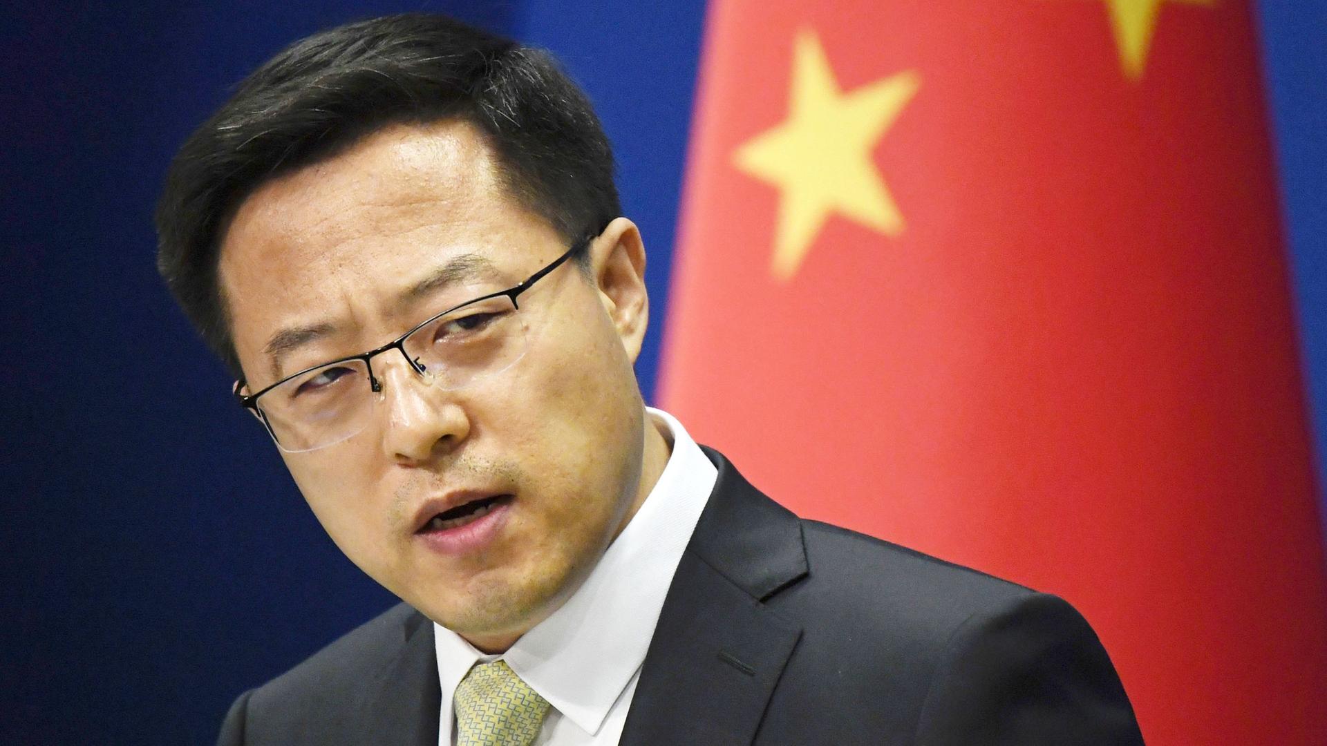 Zhao Lijian, Sprecher von Chinas Außenministerium. Archivbild