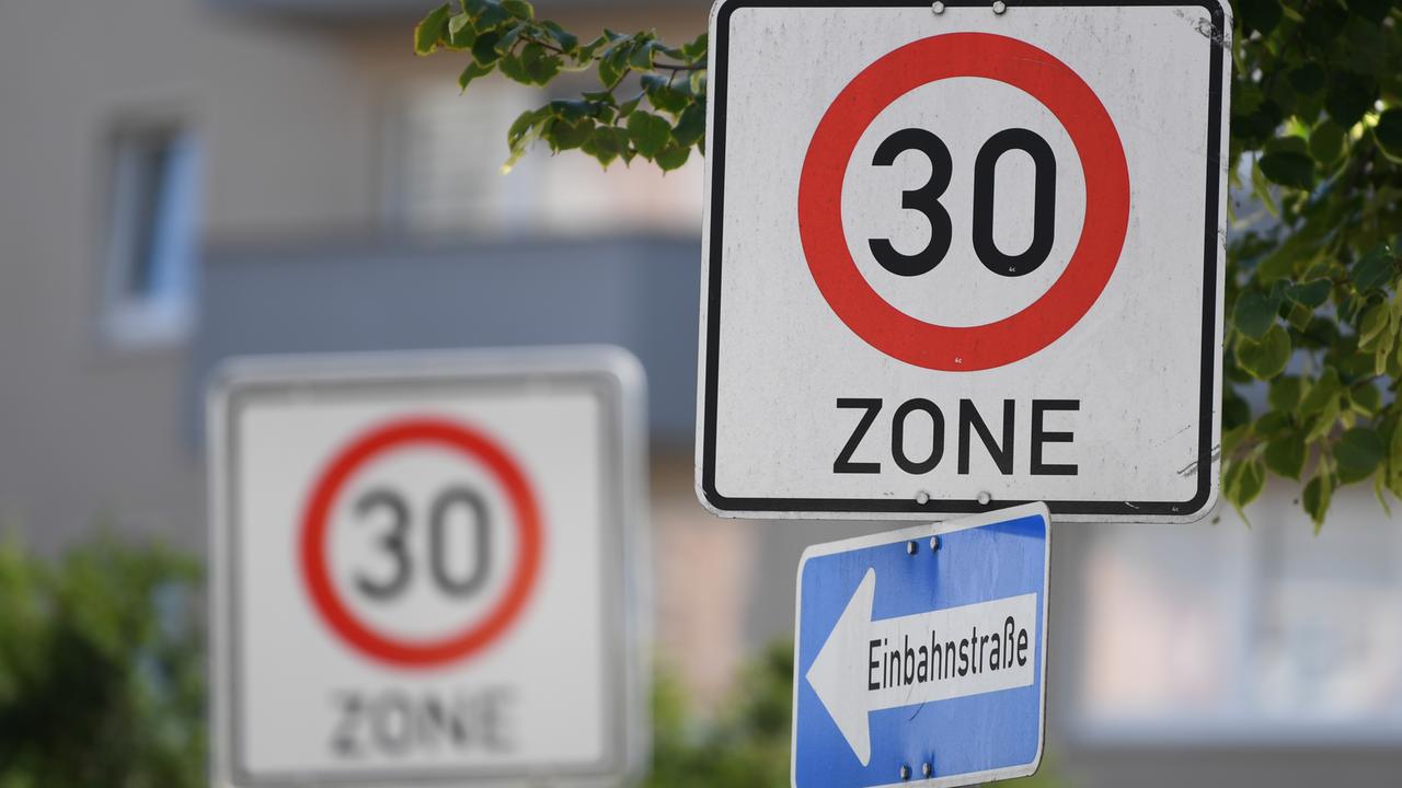 Weniger Unfälle durch Tempo 30 in Städten