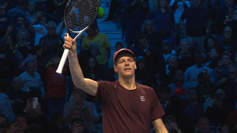 Tennis: Sinner mit Auftaktsieg in Turin