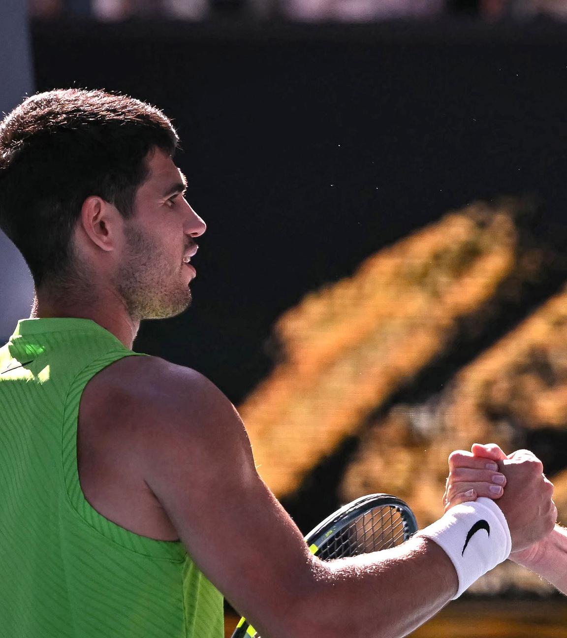 Tennis Australian Open: Carlos Alcaraz und Yannick Hanfmann