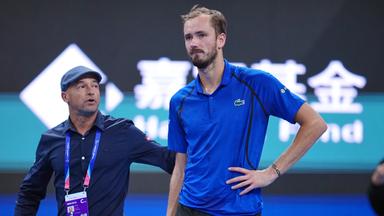 Daniil Medvedev am 05.10.2026 in Peking (China)