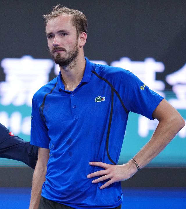 Daniil Medvedev am 05.10.2026 in Peking (China)