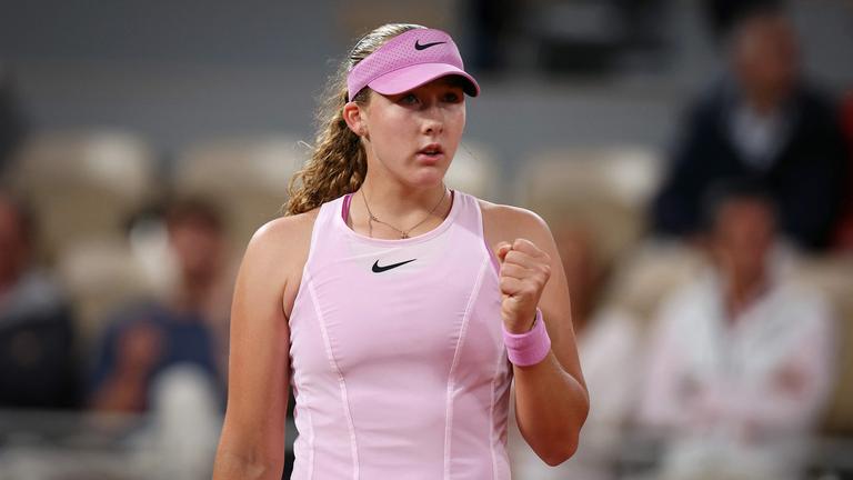 Mirra Andreeva bei der French Open am 02.06.2026
