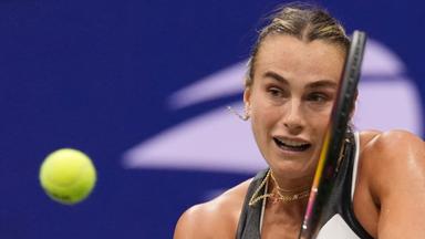 Tennis: Aryna Sabalenka.