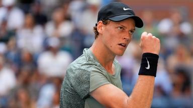 Tennis: Jannik Sinner bei den US Open.