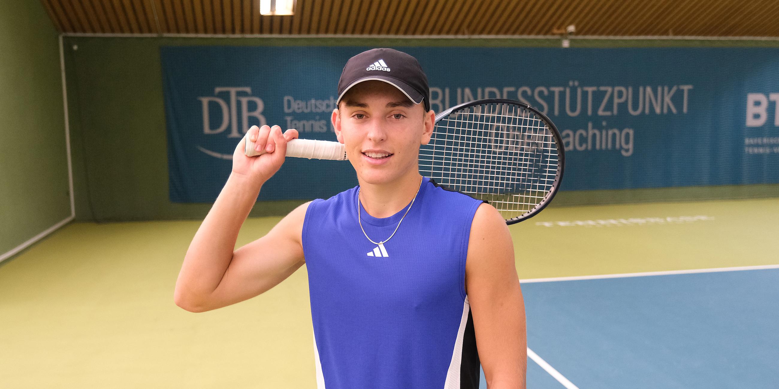 Tennis-Talent Justin Engel