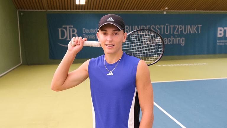 Tennis-Talent Justin Engel