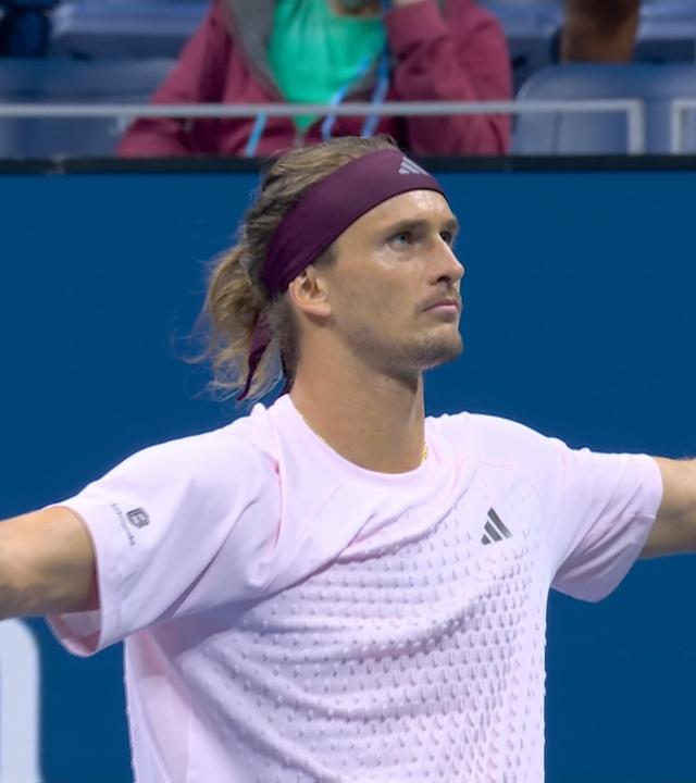 US-Open: Zverev siegt nach Krimi 