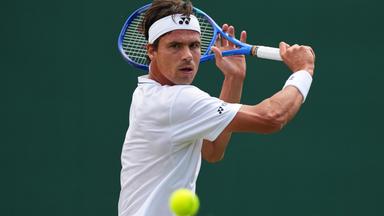Tennis: Daniel Altmaier in Wimbledon.