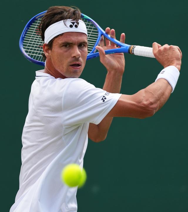 Tennis: Daniel Altmaier in Wimbledon.