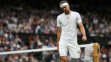Tennis: Alexander Zverev in Wimbledon.