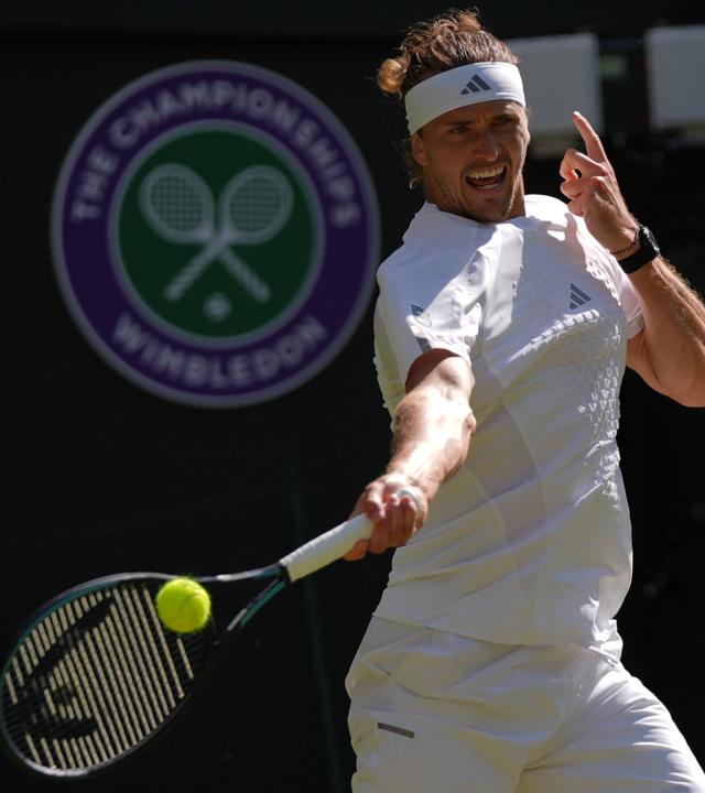 Tennis: Alexander Zverev in Wimbledon.