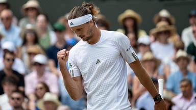 Tennis: Alexander Zverev in Wimbledon.