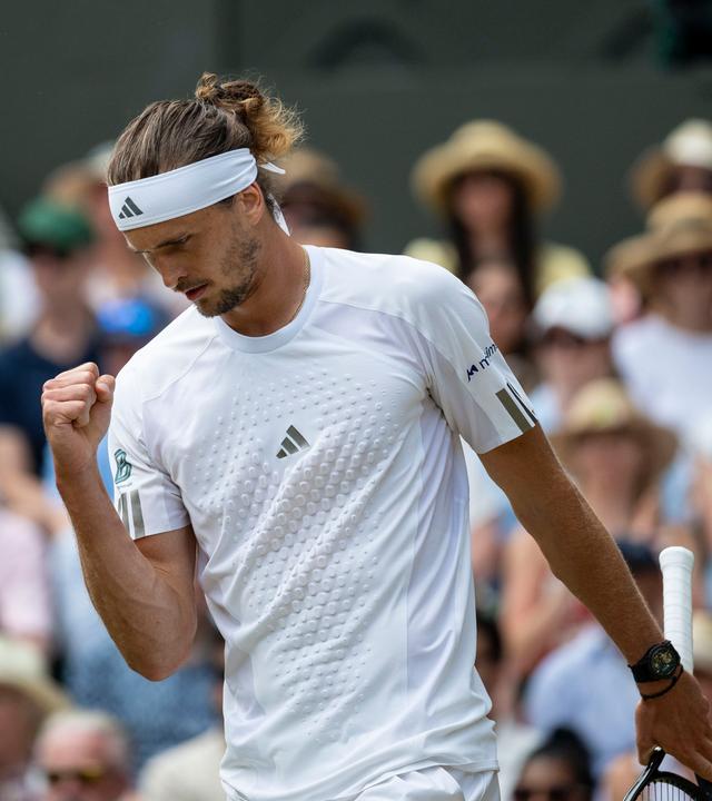 Tennis: Alexander Zverev in Wimbledon.