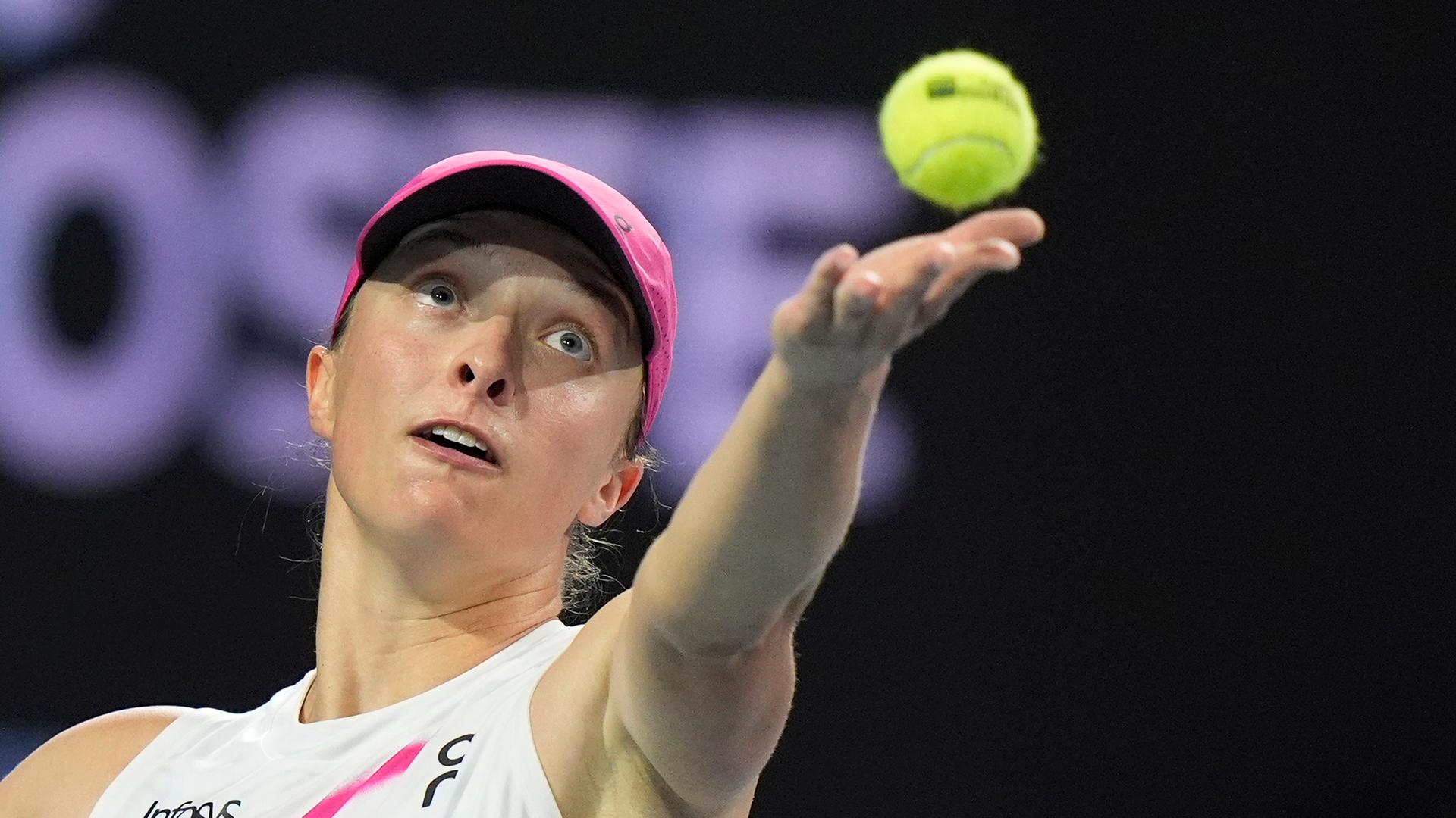 Die Weltranglisten-Erste Iga Swiatek 